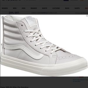 HIGHTOP LEATHER VANS